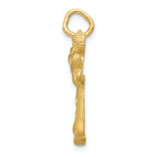 FJC Finejewelers 14k Yellow Gold Male Karate Charm