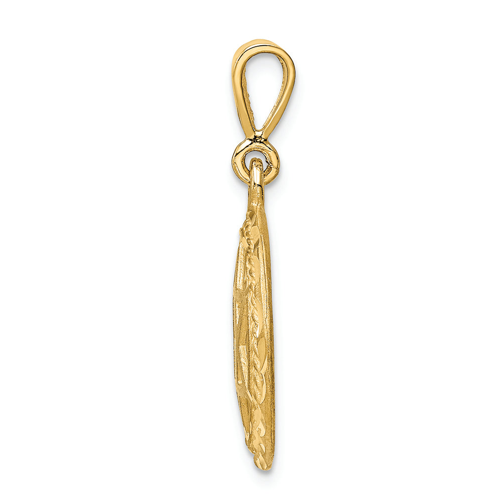 FJC Finejewelers 14k Yellow Gold Star Of David Charm