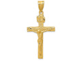 FJC Finejewelers 14k Yellow Gold Inri Crucifix Charm