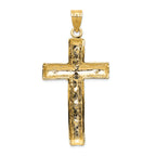 FJC Finejewelers 14k Yellow Gold Crucifix Charm