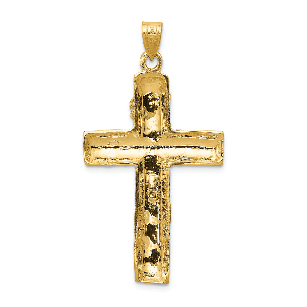 FJC Finejewelers 14k Yellow Gold Crucifix Charm