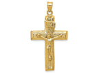 FJC Finejewelers 14k Yellow Gold Crucifix Charm