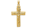 FJC Finejewelers 14k Yellow Gold Crucifix Charm