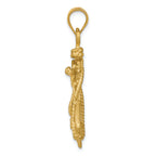 FJC Finejewelers 14k Yellow Gold Mariners Cross Charm