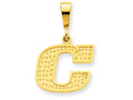 FJC Finejewelers 14k Yellow Gold Initial C Charm