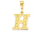 FJC Finejewelers 14k Yellow Gold Initial H Charm