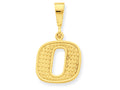 FJC Finejewelers 14k Yellow Gold Initial O Charm