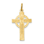 FJC Finejewelers 14k Yellow Gold Celtic Cross Charm
