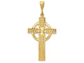 FJC Finejewelers 14k Yellow Gold Celtic Cross Charm