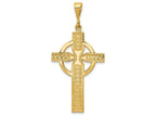 FJC Finejewelers 14k Yellow Gold Celtic Cross Charm