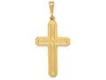 FJC Finejewelers 14k Yellow Gold Cross Charm