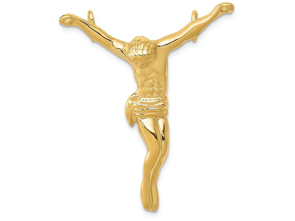FJC Finejewelers 14k Yellow Gold Corpus Chain Slide Charm