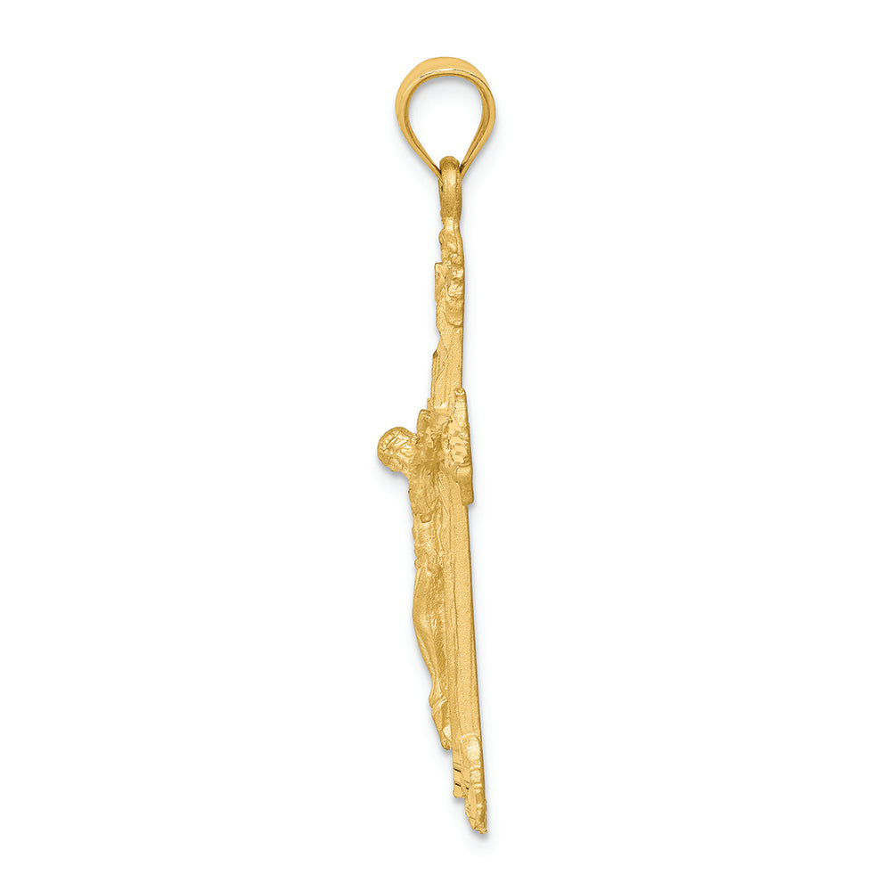 FJC Finejewelers 14k Yellow Gold Crucifix Charm