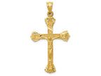 FJC Finejewelers 14k Yellow Gold Crucifix Charm