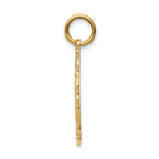 FJC Finejewelers 14k Yellow Gold #18 Oval Charm