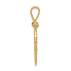 FJC Finejewelers 14k Yellow Gold 25th Anniversary Charm