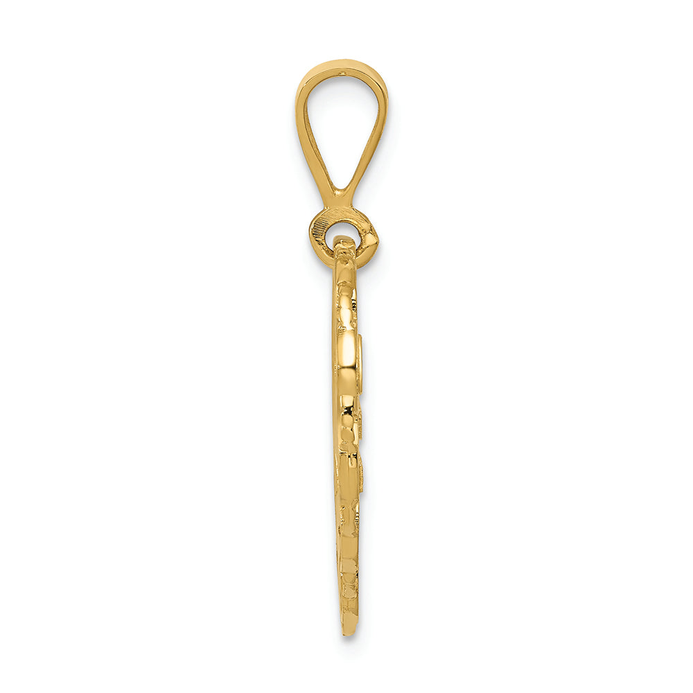 FJC Finejewelers 14k Yellow Gold 25th Anniversary Charm