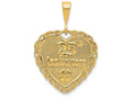 FJC Finejewelers 14k Yellow Gold 25th Anniversary Charm