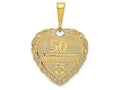 FJC Finejewelers 14k Yellow Gold 50th Anniversary Charm