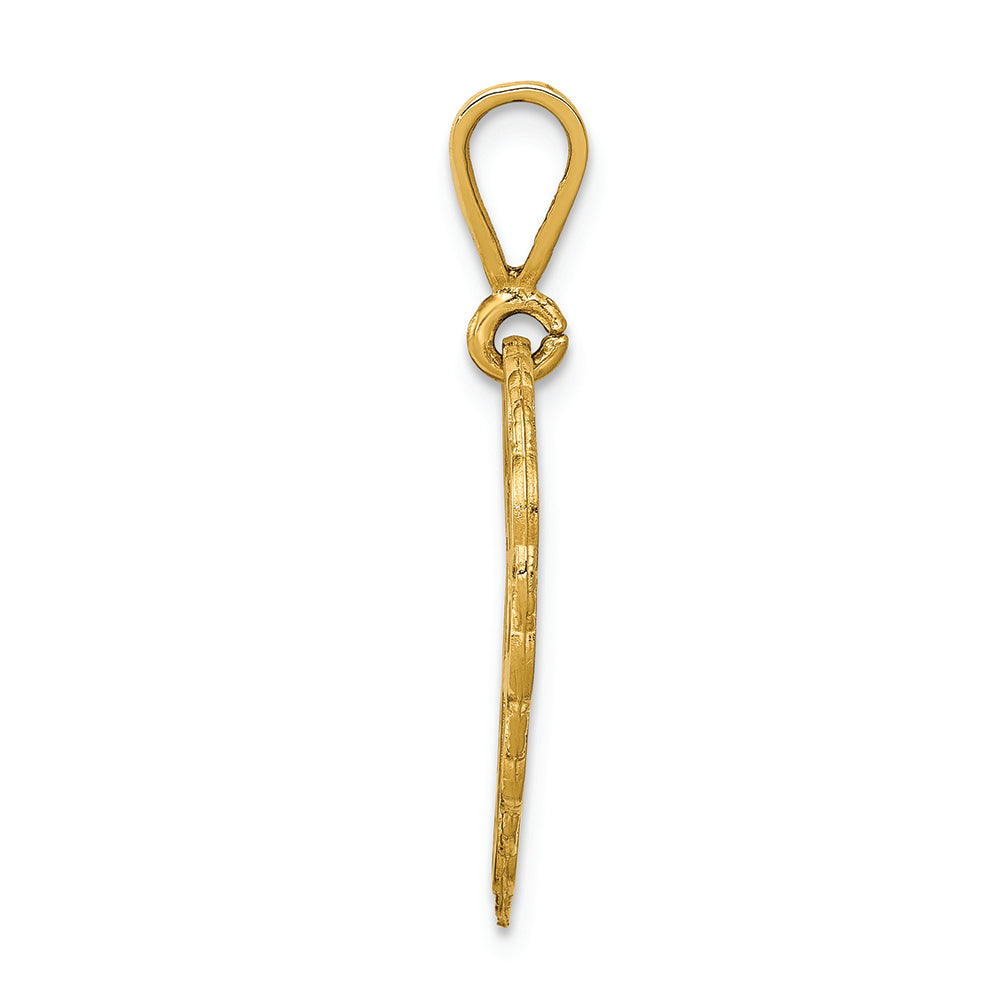FJC Finejewelers 14k Yellow Gold For My Mom Charm