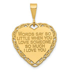 FJC Finejewelers 14k Yellow Gold For My Mom Charm
