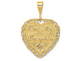 FJC Finejewelers 14k Yellow Gold For My Daughter Charm