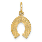FJC Finejewelers 14k Yellow Gold Horseshoe Charm