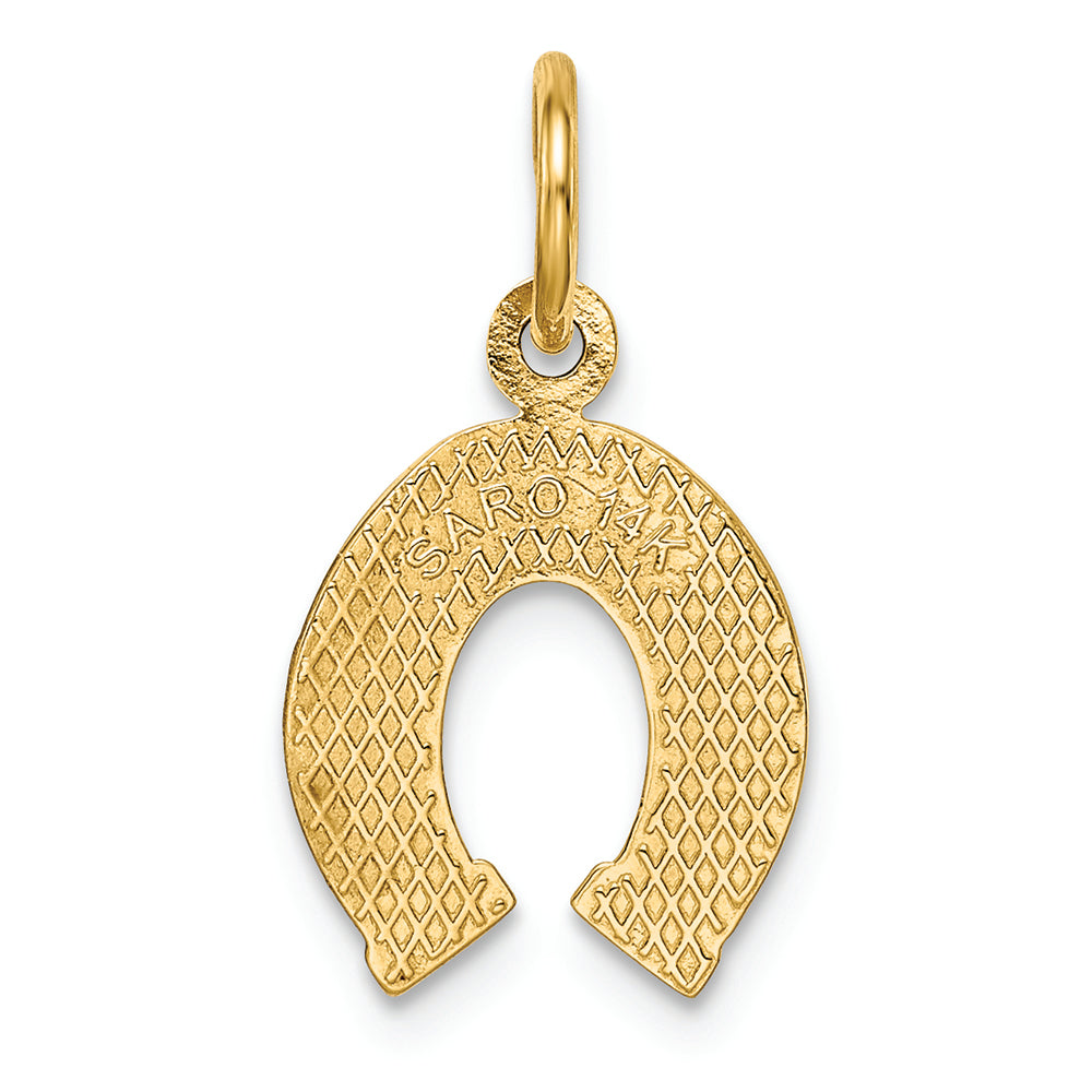 FJC Finejewelers 14k Yellow Gold Horseshoe Charm