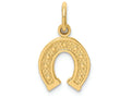 FJC Finejewelers 14k Yellow Gold Horseshoe Charm