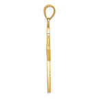 FJC Finejewelers 14k Yellow Gold Ankh Cross Charm
