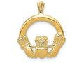 FJC Finejewelers 14k Yellow Gold Claddagh Charm