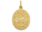 FJC Finejewelers 14k Yellow Gold College Graduation Charm