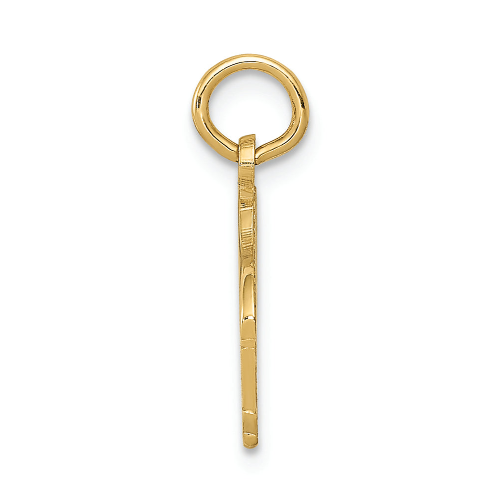 FJC Finejewelers 14k Yellow Gold Piano Charm