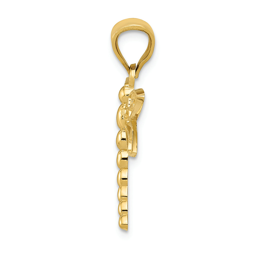 FJC Finejewelers 14k Yellow Gold Dragonfly Charm