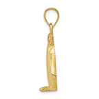 FJC Finejewelers 14k Yellow Gold Penguin Charm