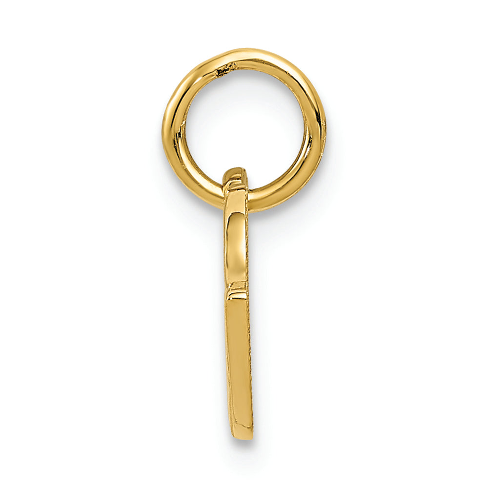 FJC Finejewelers 14k Yellow Gold Racing Flags Charm