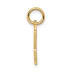 FJC Finejewelers 14k Yellow Gold Racing Flags with Speed Freak Charm