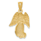 FJC Finejewelers 14k Yellow Gold Polished Angel Charm