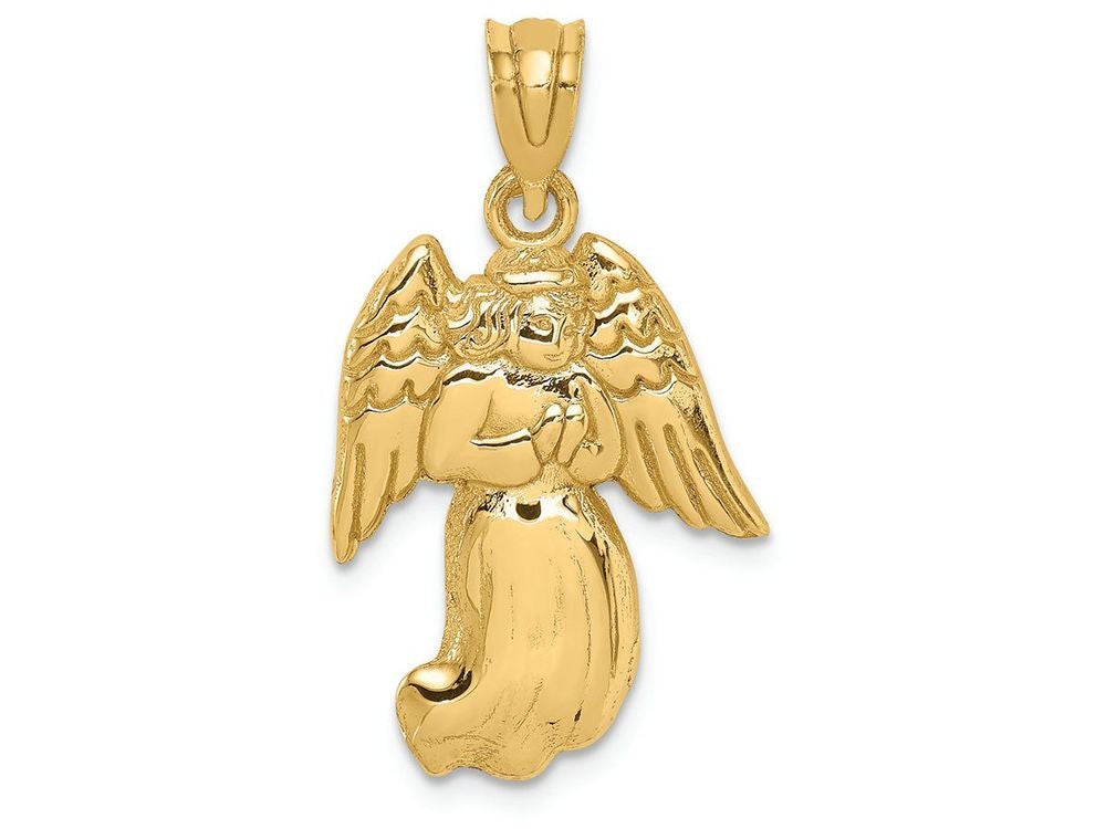 FJC Finejewelers 14k Yellow Gold Polished Angel Charm