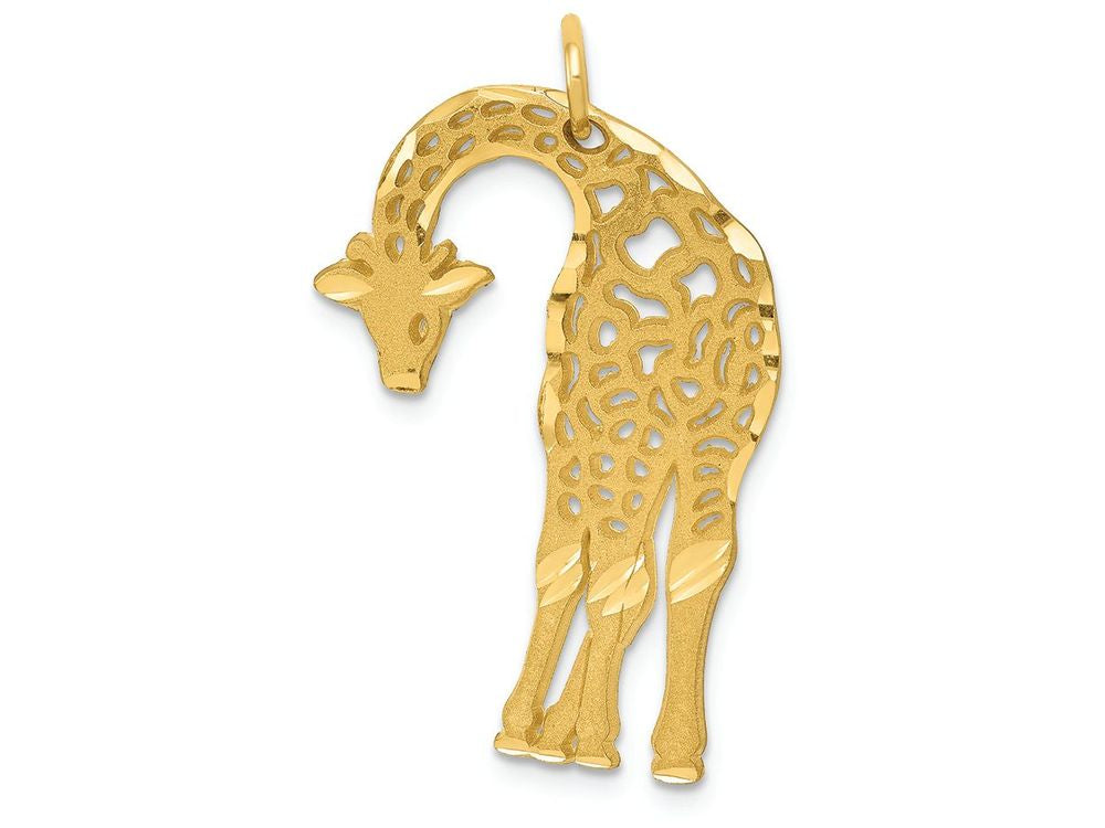 FJC Finejewelers 14k Yellow Gold Giraffe Charm