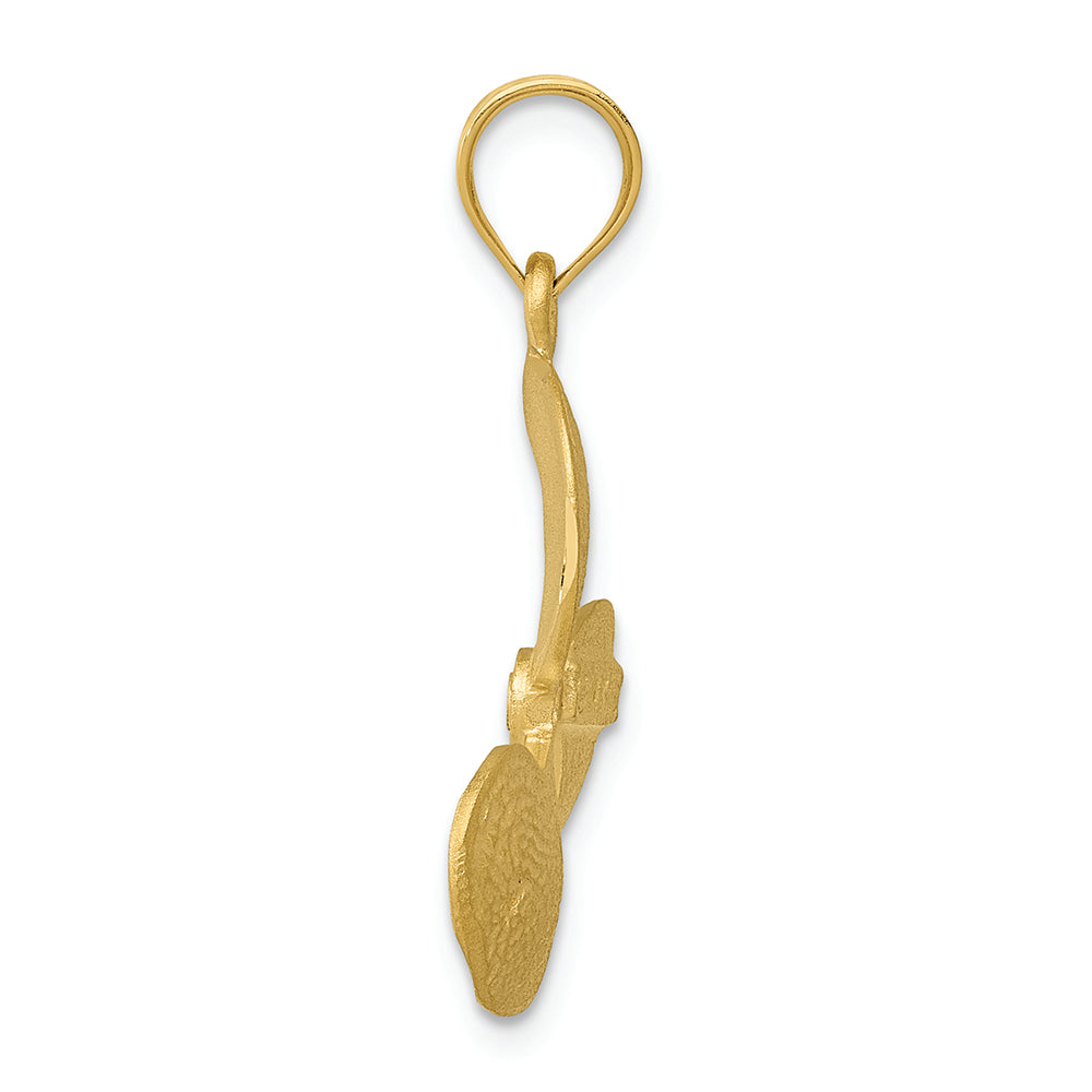 FJC Finejewelers 14k Yellow Gold Propeller Charm