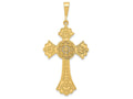 FJC Finejewelers 14k Yellow Gold Celtic Cross Charm
