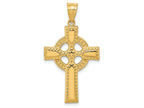 FJC Finejewelers 14k Yellow Gold Celtic Cross Charm
