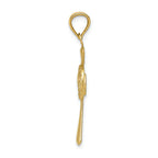 FJC Finejewelers 14k Yellow Gold Celtic Cross Charm