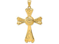 FJC Finejewelers 14k Yellow Gold Celtic Cross Charm