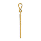 FJC Finejewelers 14k Yellow Gold Cross Charm