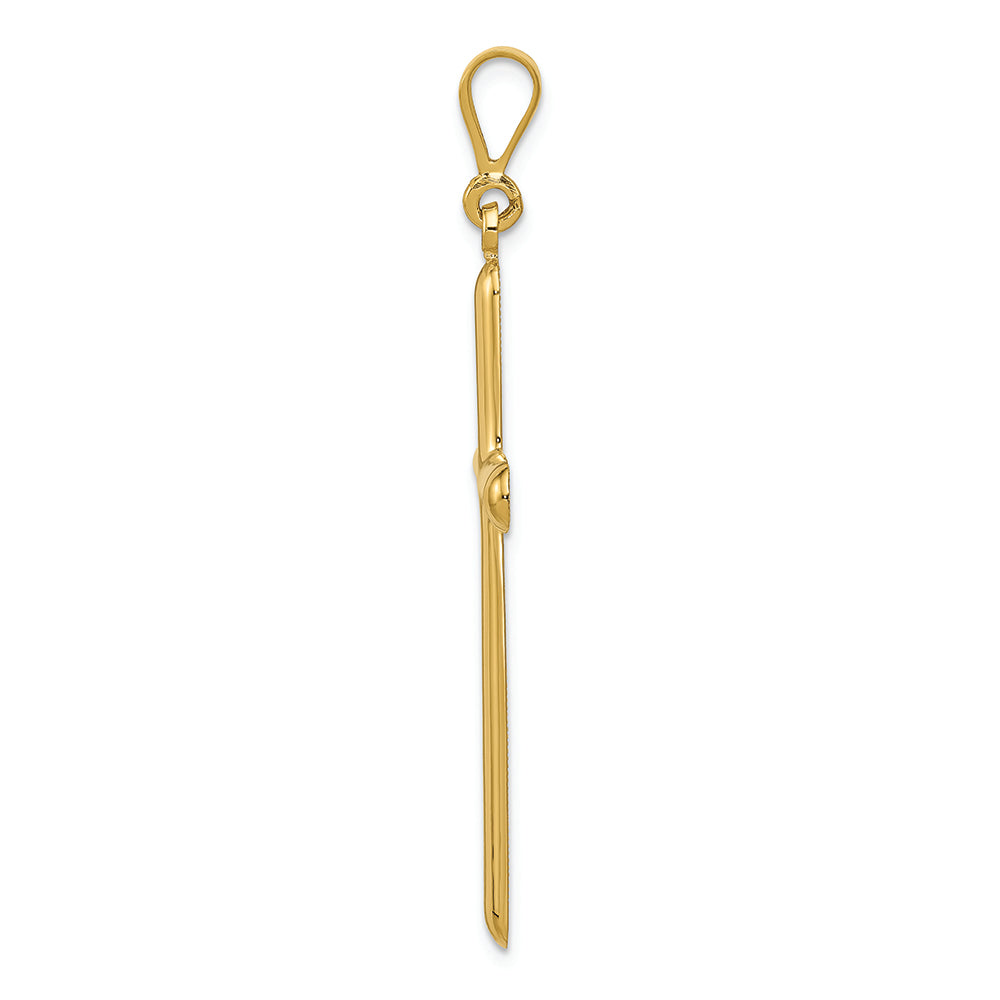 FJC Finejewelers 14k Yellow Gold Cross Charm