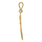 FJC Finejewelers 14k Yellow Gold Passion Cross Charm