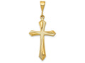 FJC Finejewelers 14k Yellow Gold Passion Cross Charm
