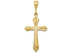 FJC Finejewelers 14k Yellow Gold Passion Cross Charm